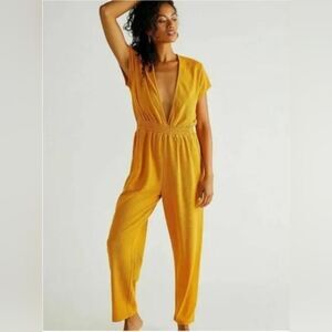 FREE PEOPLE FP Beach Rita One Piece Jumpsuit - Size Small